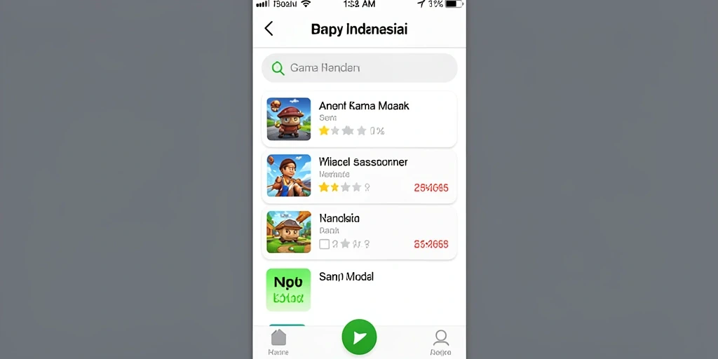 Gambar aksi karakter yang sedang bertarung.