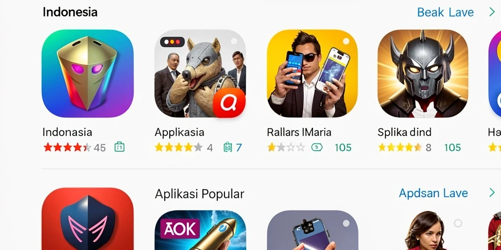 Screenshot 1 menunjukkan antarmuka permainan yang menarik.