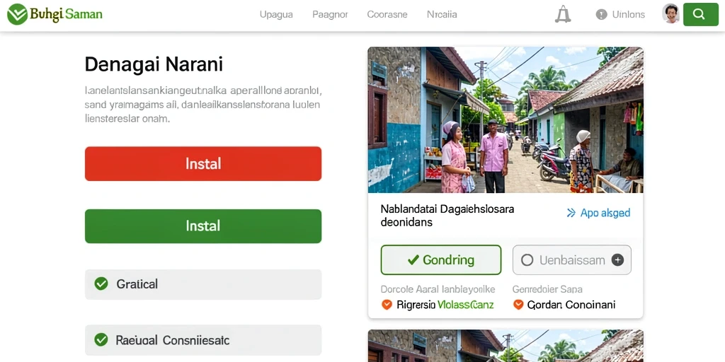 Tampilan antarmuka yang ramah pengguna.