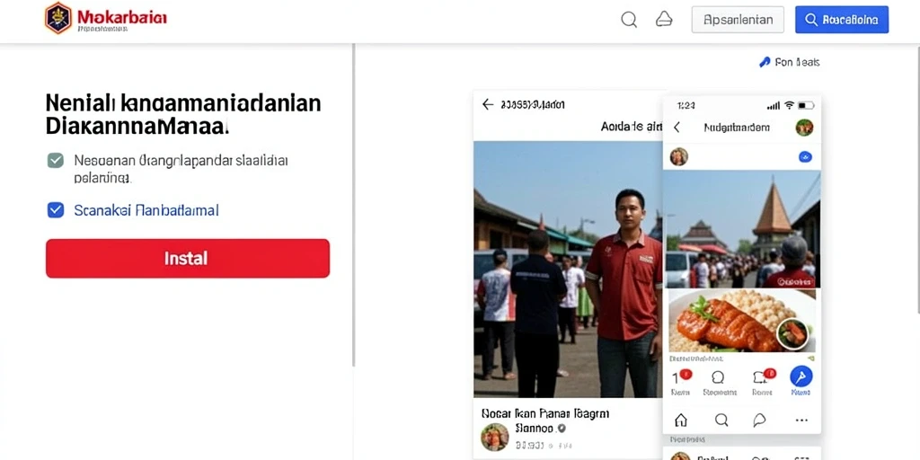 Tampilan antarmuka yang user-friendly.