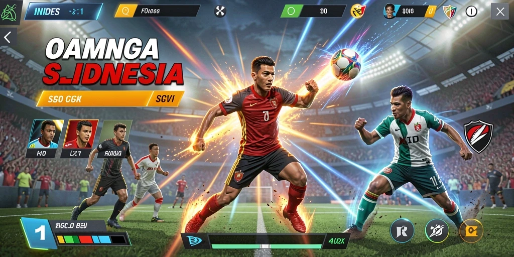 Tampilan awal permainan yang menarik dan penuh warna.