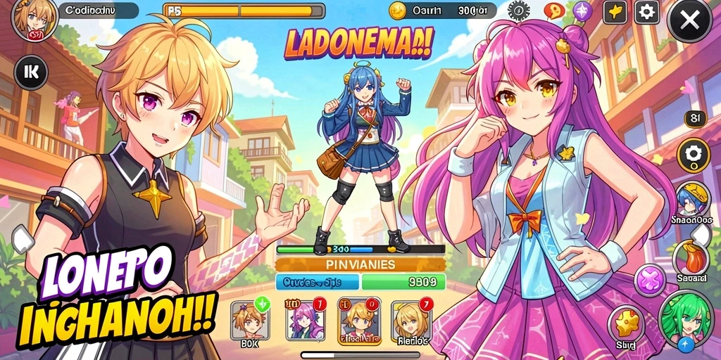 Tampilan menarik dari game slot HP777.