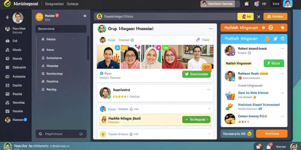 Tampilan grafis yang memukau dalam QQNUSA.