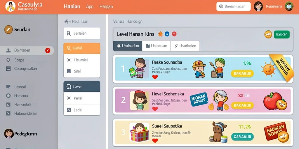 Tampilan antarmuka yang menarik dan user-friendly.