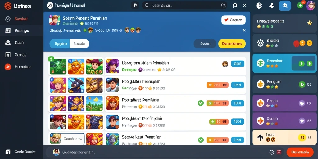 Tampilan antarmuka SINARTOGEL yang modern dan menarik.