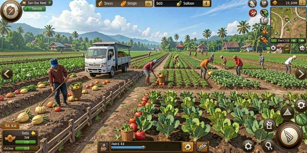 Tampilan antarmuka yang modern dan menarik.