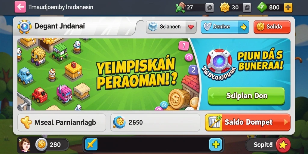 Tampilan antarmuka yang sederhana dan intuitif.