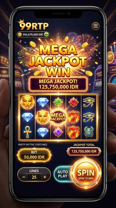 Galeri pratinjau visual 99rtp build APK resmi terbaru